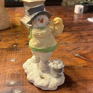 Russ Berrie Ice Sculpters "Dreaming Of A Green Christmas"#21368